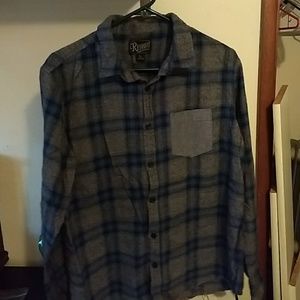 Retrofit flannel shirt